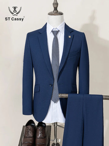 ST Cassy High Quality Men's Suit Slim Fit