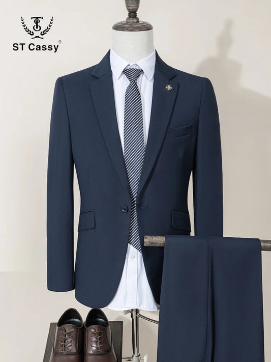 ST Cassy High Quality Men's Suit Slim Fit